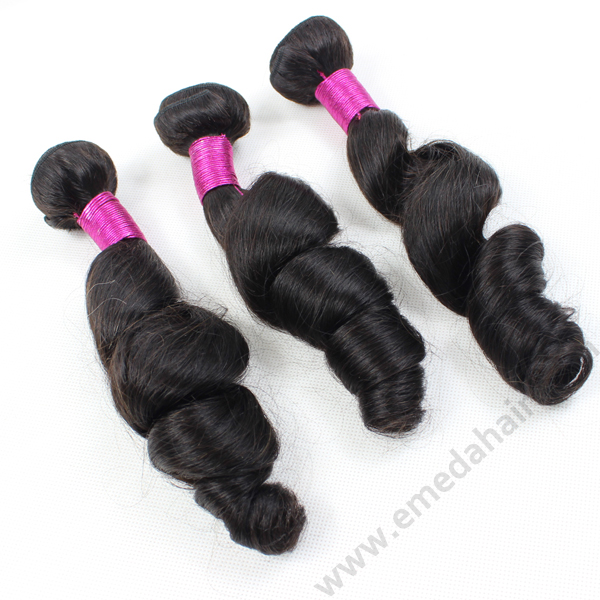 Colored Brazilian hair weave extensions LJ104